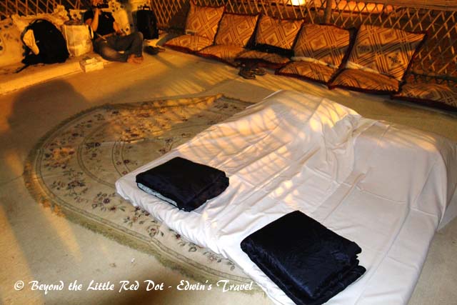 We wanted to experience camping in the desert for the night. It was a bad idea as the weather was hot and humid at night during summer.