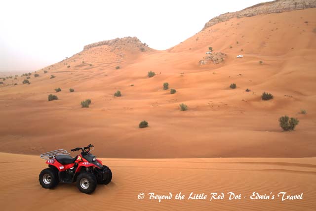 You can dune bash with this ATV if you are up for it.