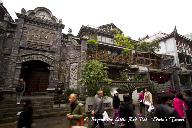 Some of the houses are still occupied by home owners and they have to place signs outside their doors to tell tourists not to bother them.