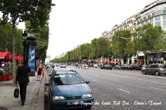 It may not look like much but the Champs Elysees is the world's most famous shopping street.