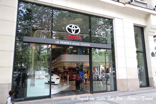 There are many big brands with shops here including car brands. But don't expect to find your Toyota Altis here.