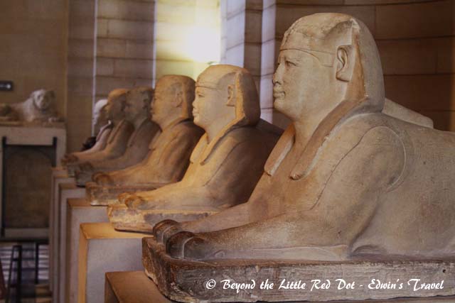 The Lourve has the largest collection of Egyptian history outside of Egypt.