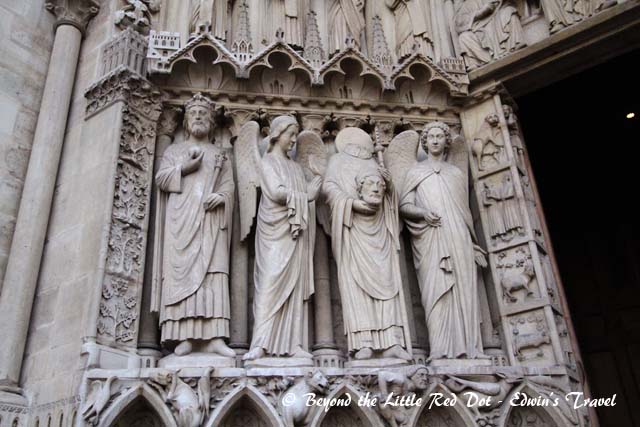 Overheard at the main doorway to the cathedral "Don't lose your head, John"