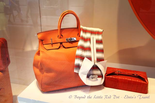 The elusive Birkin Bag. The cost of one bag is more than enough to pay for this vacation.