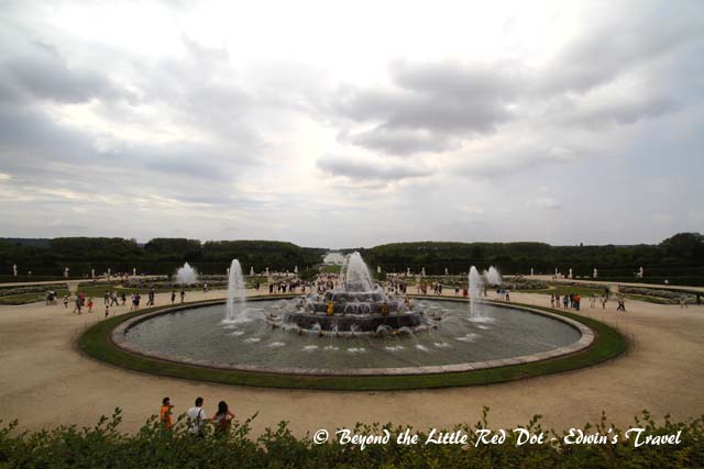 The gardens are quite huge and beautiful.