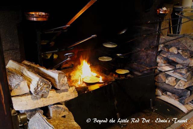 The famous La Mere Poulard omelets at € 70 per serving.