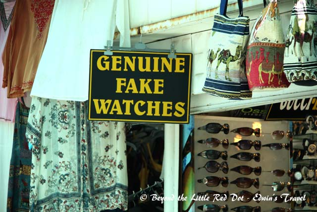 Truth in advertising at a souvenir shop near Ephesus. At least they are honest about it.