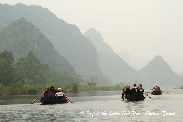 It's a serene trip down the river.