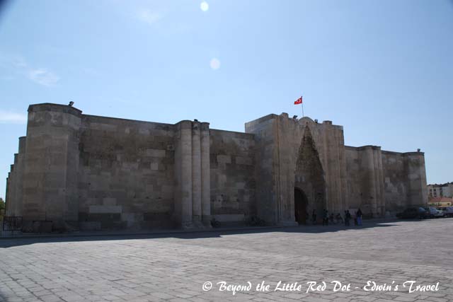 We exited through the back of the Sultanhani Caravanserai.