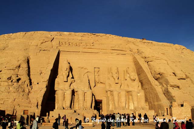 The temple of Ramesses II.