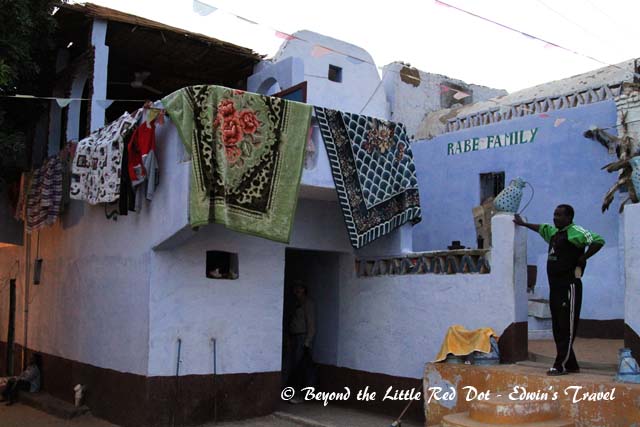 A typical Nubian house.