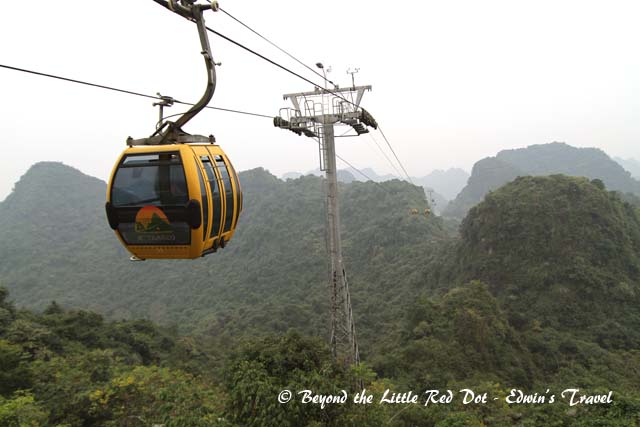 So we made our way back to the cable car for the trip down the mountain.