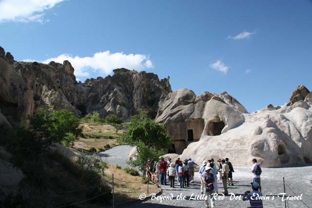 Walking into the Gerome Open Air Museum.