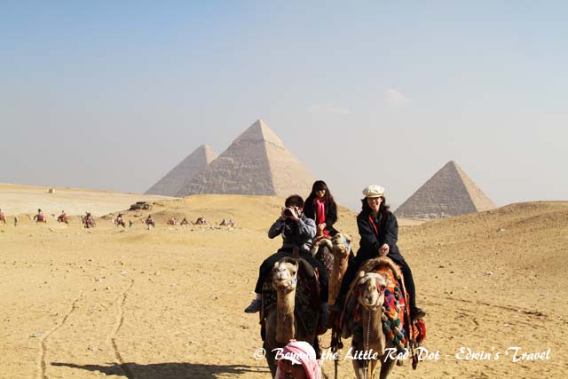 Trying to take photos on the back of a camel is very difficult with all the jostling.