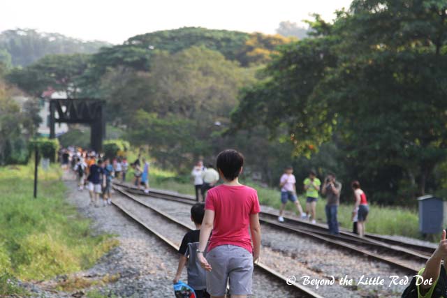 The iron rail bridge that crosses over Bukit Timah Road was also to be conserved.
