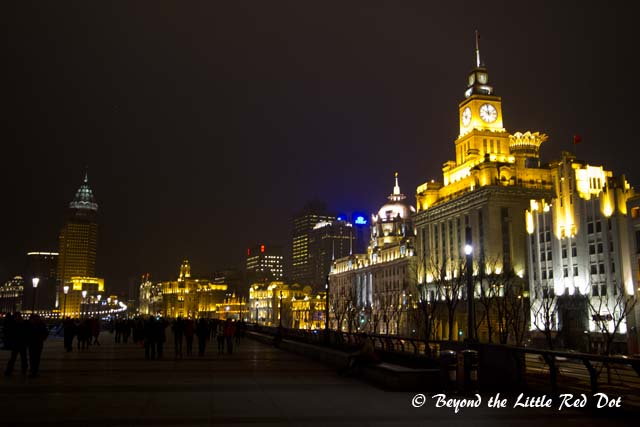Puxi waterfront still looks the same.