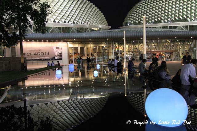 Tired spectators taking a rest.
