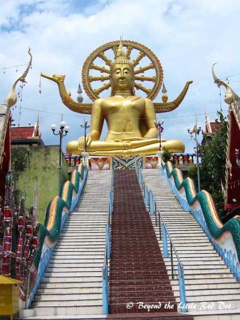 The only Big Buddha temple on the island.