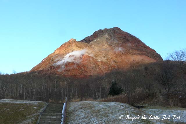 To remind us of the power of nature, there was a new mountain created from volcanic activity.