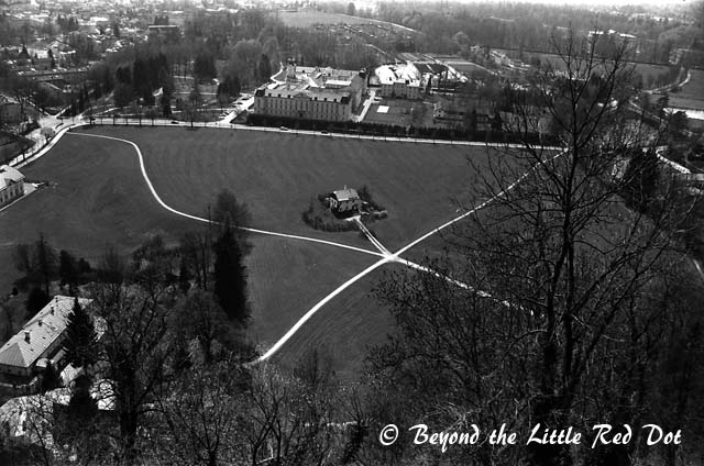 Legend has it that this was the executioner's house. Nobody wanted to live near him as it was considered bad luck.
