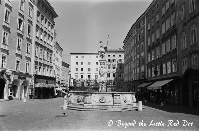 Numerous fountains can be found everywhere.