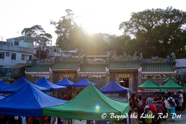 The old temple in Sai Kung. 