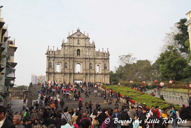 However, they won't show you the crazy crowds that go there to visit. I was there before the Christmas period and the crowds were incredible.
