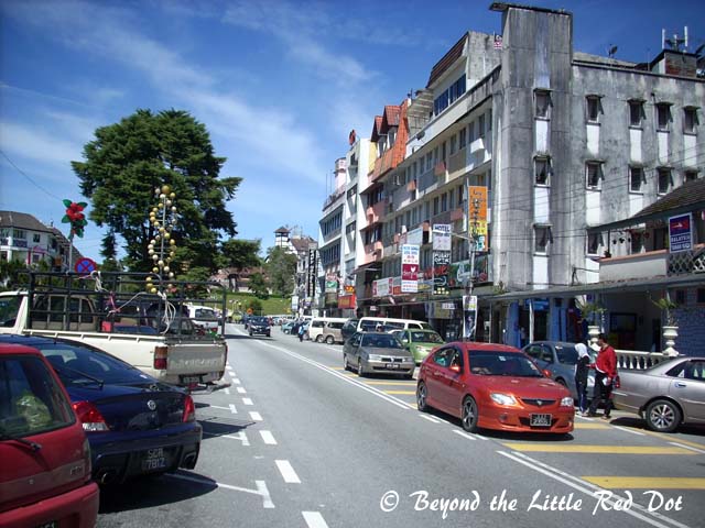 The township of Tanah Rata which serves as the administrative center of the region. It is also the largest town here.