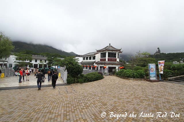 Ngong Ping. It was kind of quiet when I arrived.