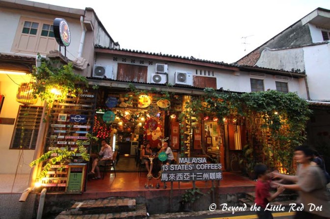 My dinner place. This place is off the main street.