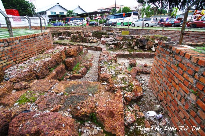 Old Portuguese ruins. 