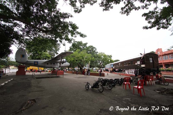 As I walked to Jonker Street, I passed by this small area.