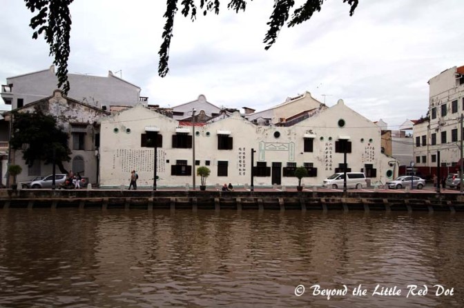 Chinatown just across the river.