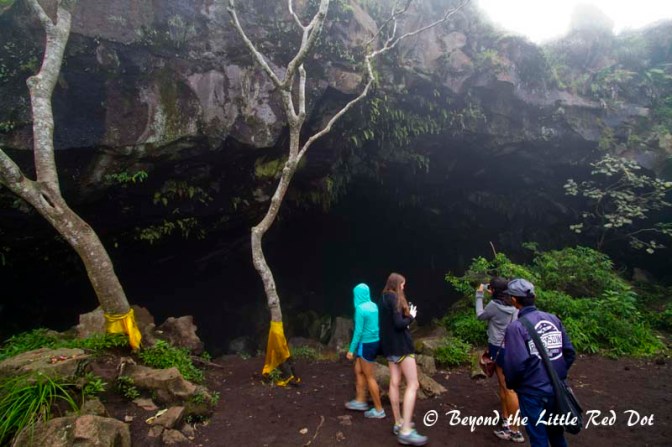 There is also a cave with a shrine where the locals would come to pray.