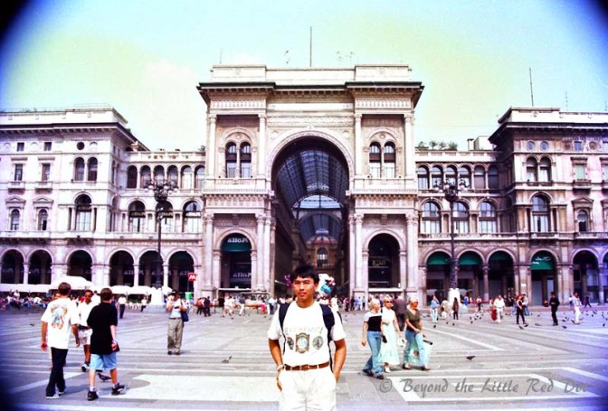 The Galleria Vittorio Emanuele shopping arcade, also next to Duomo Square.