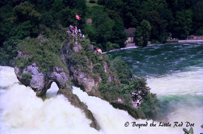 View from the left bank.