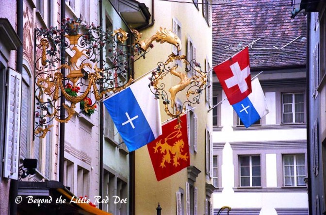 Walking in the Old Town.