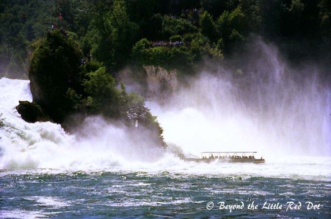 Braving the mist and getting wet is part of the thrill.