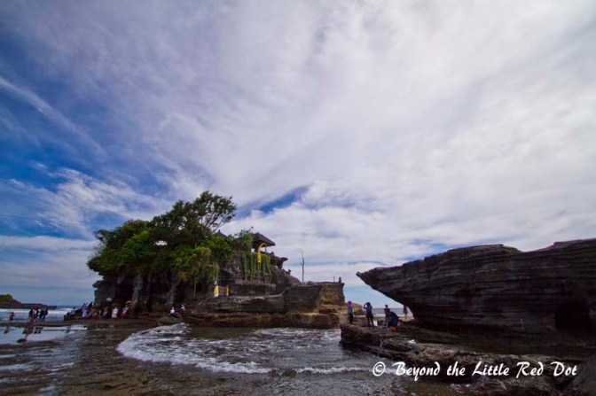 It was low tide when I arrived and visitors were climbing all over the place.