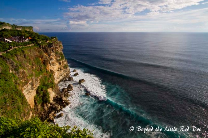 Another view of more cliffs and the amphi-theatre that houses the Kecek Dance.
