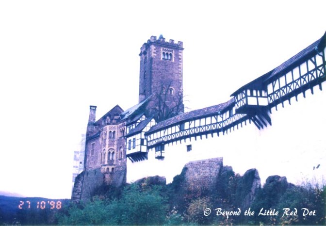 Wartburg Castle. It became a UNESCO Heritage site in 1999. 