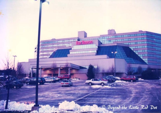 The Radisson Hotel in Hauppauge. It was really in the middle of nowhere.