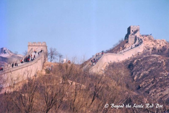 I just wonder where all these people are walking to?