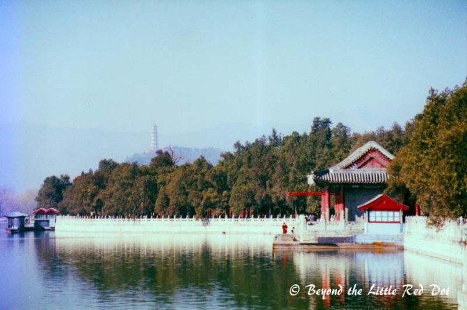 The landscape of the Summer Palace is really beautiful with it's classical Chinese design.