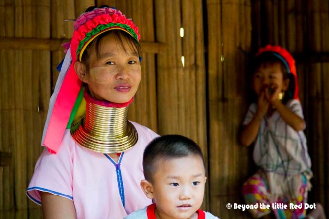 Boys do not wear the rings, and they are dressed very simply.
