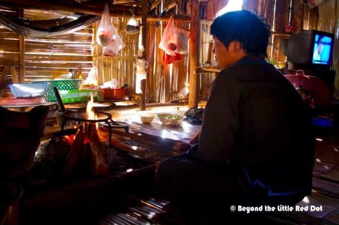 The men quietly did the household chores while the women pulled in the tourist dollars.
