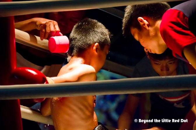 The opponent looks just as young and kinda skinny too.