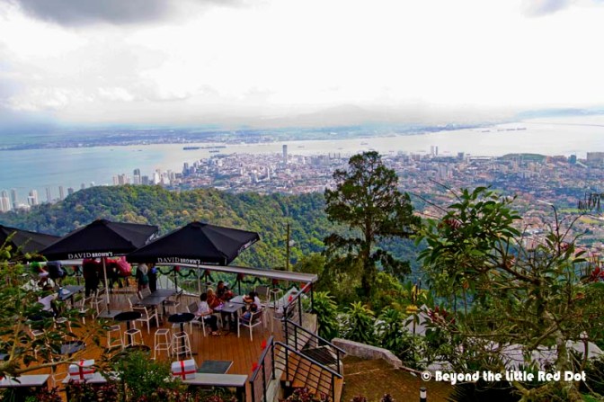 I think the terrace has a better view.