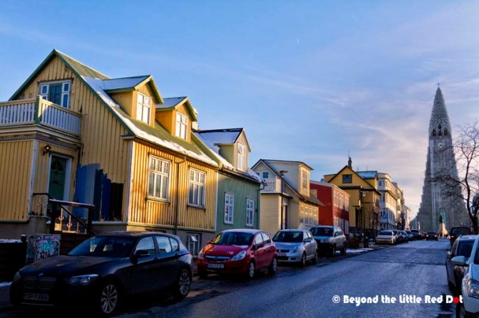 Hallgrimskirkja is the most prominent landmark in Reykjavik. You can see it from almost anywhere in the city.