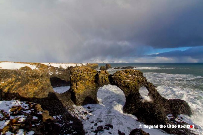 Beautiful rock formations and a rainbow was the icing on top.